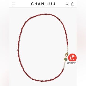 Chan Luu Santos Necklace Carnelian Mix